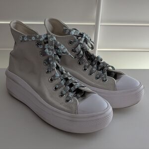 🥁 Converse All Star Chuck Taylor Move High Platform Sneaker In Sage